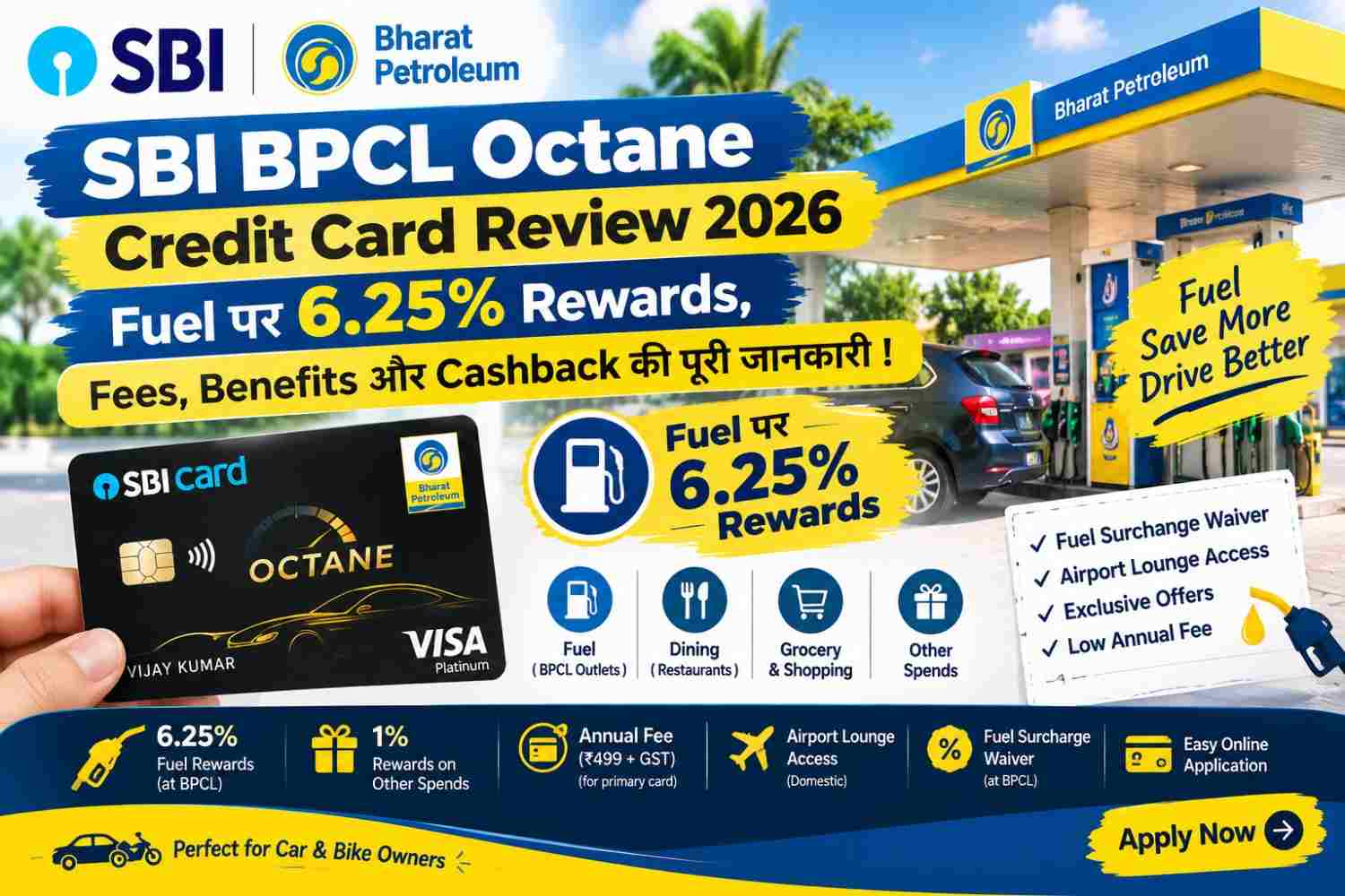 SBI BPCL Octane Credit Card