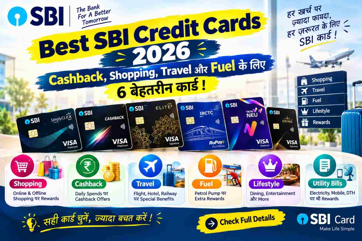 Best SBI Credit Cards 2026