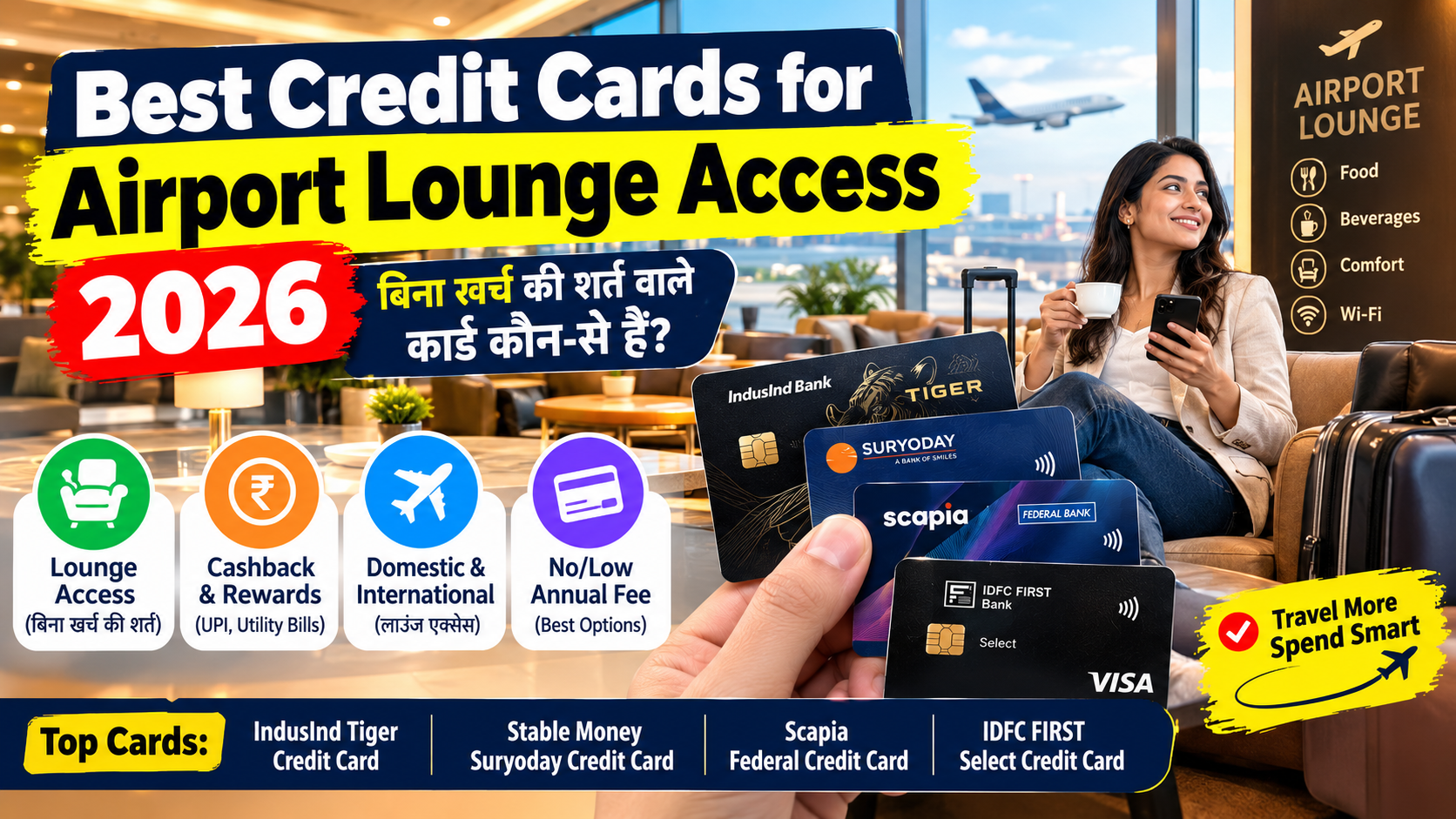 Best Credit Cards for Airport Lounge Access 2026